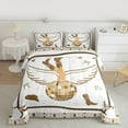 thumbnail image 2 of jejeloiu Cool Western Cowgirl Bedding Comforter Set,Bowtie Disco Ball Twin Comforter Sets,Vintage Bull Skull Bedding Set For Girls Kids,Luxury Bedroom Decor Reversible,2 Pieces, 2 of 8