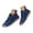 Dark Blue, variant on Flat Ankle Boots for Women Casual Comfortable Fashion Slip on Short Boots High Top Booties