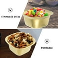 thumbnail image 3 of unbranded Bowl Dorado Para Servir Salsas Y Aderezos Perfecto Para Reuniones Familiares, 3 of 8