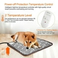 Electric Pet Heating Pad Waterproof Heated Bed Mat for Dog Cat Outdoor
