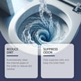 thumbnail image 4 of Toilet Bowl Cleaner, Foaming Powder for Deep Cleaning & Stain Remover, No Scrubbing, Splash-Free, Easy Bathroom Use, Fast-Acting, Powerful 100g, 4 of 9