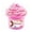 A006- Pink, variant on Fluffy Modeling Material Cloud Modeling Material for Student 2 X 1.5 Inch Purple Pink with Donut Modeling Material Charms Relaxation Squeeze Toys Kids Birthday Party Favor Single