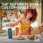 Ultimate Ears Boom 4 Portable Waterproof Bluetooth Speaker with 360-Degree, Bold, Immersive, Crystal-Clear Sound, Floating Speaker with 15-Hour Battery and 147ft (45m) Range - Raspberry