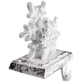 thumbnail image 7 of Northlight 12.5" Silver Snowflake Christmas Stocking Holder, 7 of 7