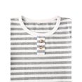 thumbnail image 4 of Newborn Baby 2Pcs Outfits, Summer Short Sleeve Striped T-Shirt + Elastic Shorts Set for Daily Life, 4 of 5