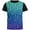Multicolor, variant on Halloween Mermaid Scales Costume All Over Mens Black Back T Shirt Multi MD