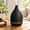 Black-Large, variant on 300ml White Base Large Ceramic Oil Diffuser For Home Ambiance