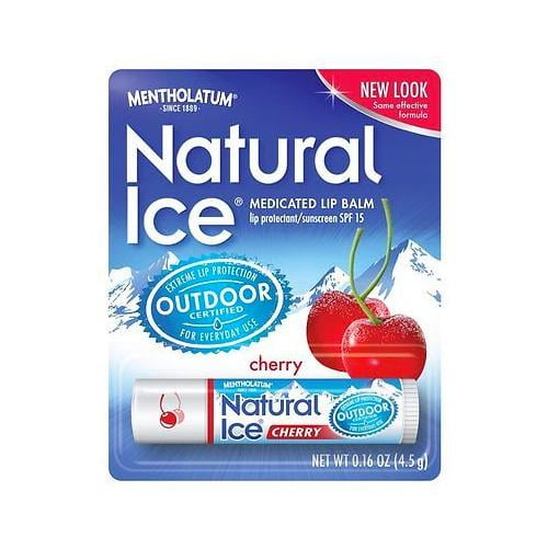 mentholatum natural ice chapstick