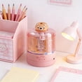 thumbnail image 4 of Yunuuuoa Automatic Pencil Sharpener with Shavings Container Electric Desk Sharpener for Office Home Use Portable Plastic Sharpener Efficient Writing Tool, 4 of 6