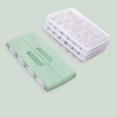 thumbnail image 2 of NETSENG Dumpling Making An Artifact, Several Dumplings Making Tools At A Time, Handmade Dumpling Mold, Kitchen Artifact, Frosty Green, 2 of 5