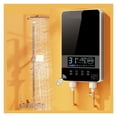 thumbnail image 2 of Household Instant Electric Water Heater Hotel Smart Shower Machine Hair Salon Fast Water Heater Remote Control LED Touch Screen ,Digital Temperature Display, 2 of 7