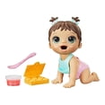 thumbnail image 3 of Muñeca Hasbro Baby Alive Lil Snacks Muñeca Hora de comer con comidita y molde Cabello Castaño Figura de 20 cm, 3 of 4