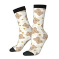 thumbnail image 1 of Fotbe Kawaii Bear Calcetas Largas con Estampado para Hombre y Mujer – Calcetas de Compresión Transpirables y Elásticas, Viajar y Uso Diario Talla 5-11, 1 of 6