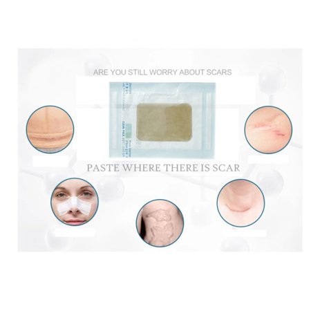 Beauty Reusable Health Care Keloid Skin Scars Away Patch Silicone Gel Sheet Therapy Treatment Removal Cesarean Scar NUDE