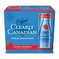 thumbnail image 6 of (4 pack) Clearly Canadian - Summer Strawberry Sparkling Water 6 Pack 72FO ( pack of 6), 6 of 6
