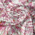 thumbnail image 5 of Ambesonne Cherry Blossom Valance Pack of 2, Bubbly Petals, 42"X18", Pink Green and Orange, 5 of 5