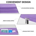 thumbnail image 3 of Funda protectora Ampoock para portátil de 14 pulgadas, a prueba de golpes, color morado, 3 of 7