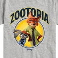 thumbnail image 3 of Disney Zootopia - Hopps & Wilde - Toddler & Youth Short Sleeve Graphic T-Shirt, 3 of 5
