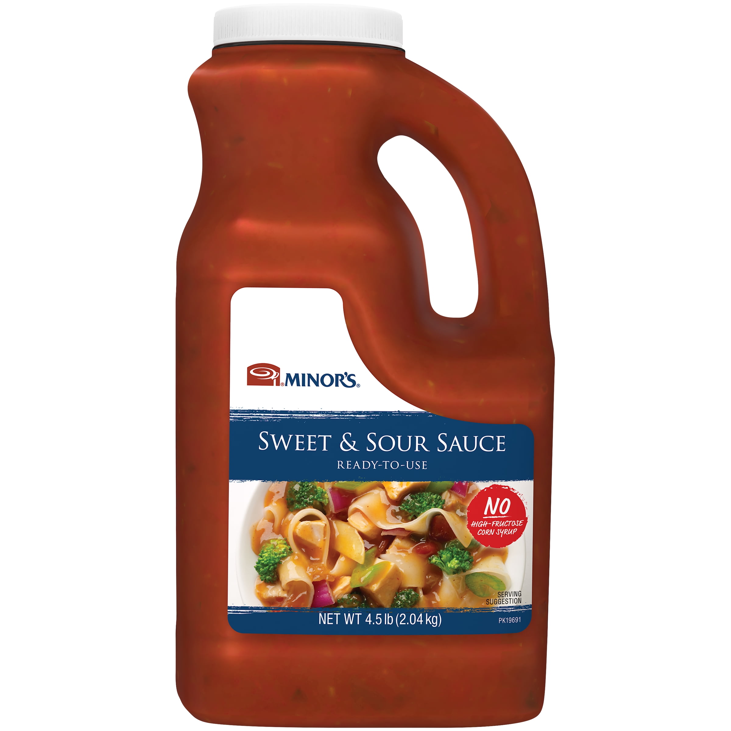 Minor's Sweet & Sour Sauce, Ready to Use Asian Style Sauce, 0.5 Gallon