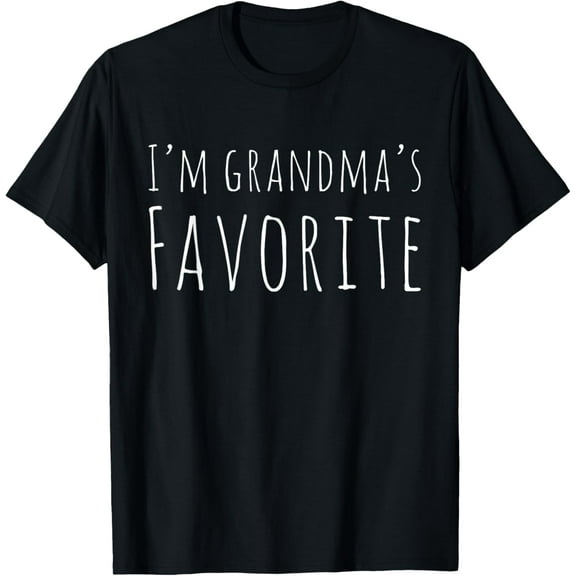 I'm Grandma's Favorite Funny for Grandkid T-Shirt