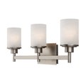 thumbnail image 1 of Canarm IVL408A03BN Lyndi 3-Light Bath Vanity, Brushed Nickle, 1 of 1