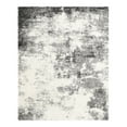thumbnail image 3 of Unique Loom Soft Touch Shag Collection Area Rug - Kofi (8' x 10' Rectangle Smoke Gray/Ivory), 3 of 6