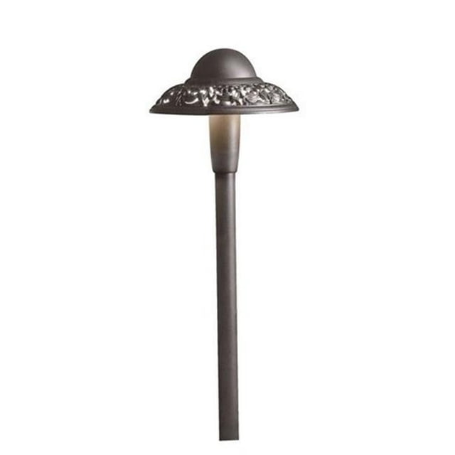 Kichler Éclairage 15857AZT30R Dôme Percé 3000K Conduit Chemin Lumière&44; Bronze Architectural Texturé