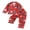 Red-Santa Tree, variant on Toddler Baby Girl Boy Christmas Silk Stain Pajamas Set Kids Girls PJS Set Sleepwear Fall Winter Clothes Santa Tree Bow Print Long Sleeve Button Down Shirt with Long Pants Set Loungewear 1-5Y