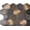 Brown, variant on Peel and Stick Backsplash for Kitchen, Upgrade Hexagon Marble White Tile, 10 count, and PVC Composite Material