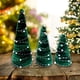 thumbnail image 4 of Adornos navideños, regalos navideños, juego de 3 adornos navideños de terciopelo, bandeja para árbol de Navidad, estante para mesa, decoración de escenas, bandeja de tela, 4 of 6