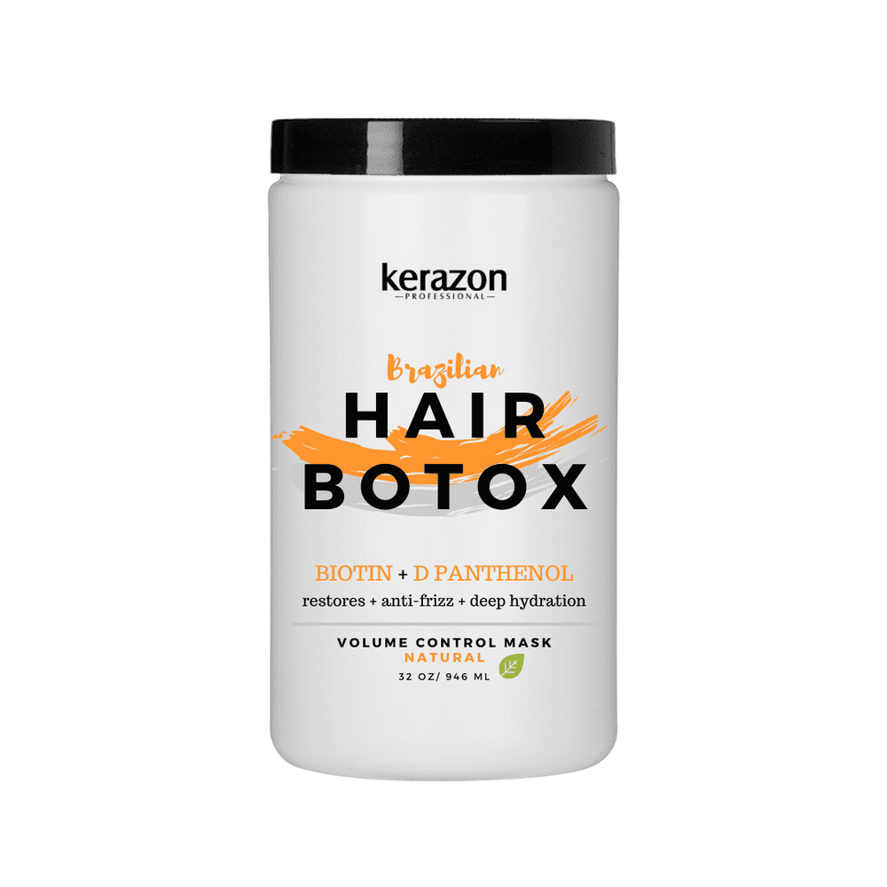 Kerazon Brazilian Hair Botox Natural Deep Hydration Hair Mask Volume