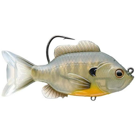 Livetarget Lures Sf 4 3/8" Ss,Msv,Brnz Bluegill,8/0,7/8Oz