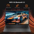 thumbnail image 3 of HP Essential 255 G10 15.6" FHD Laptop, AMD Ryzen 5 7530U 2.0GHz Upto 4.5GHz, 16GB RAM, 512GB SSD, Bluetooth, HDMI, Wi-Fi 6, Webcam, Windows 11 Pro, 3 of 7