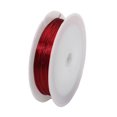 thumbnail image 1 of 11 Yardas / Rollo, Fino, útil, Resistente, Alambre de Hierro de Metal, Manualidades de Bricolaje, Alambre de Abalorios, Joyería DIY, Accesorios de Cue - rojo Sunnimix Alambre de metal artesanal, 1 of 8