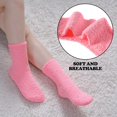 thumbnail image 4 of Womens Fuzzy Socks Super Soft Fluffy Winter Warm Cozy Home Sleeping Socks 5 Pairs, 4 of 6