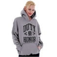 thumbnail image 3 of United States Army Logo Duty Honor Hoodie Sweatshirt Women Men Brisco Brands L, 3 of 6
