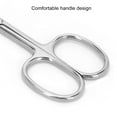thumbnail image 3 of Facial Hair Scissors Small Scissors, Nose Hair Scissors Stainless Steel Rounded Tip Scissors for Eyebrows Nose Moustache Beard MJ-WB094, 3 of 9