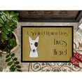thumbnail image 3 of Caroline's Treasures BB1457JMAT Bull Terrier Spoiled Dog Lives Here Door Mat, Indoor Rug or Outdoor Welcome Mat 24x36, 3 of 4