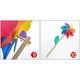 thumbnail image 5 of Tholdsy Molino de viento al aire libre Patio Parque Paisaje Playa Césped Viento Spinner DIY Ornamento Artesanía colorida Barra de madera Juegos de césped Puntos de 18CM, 5 of 6
