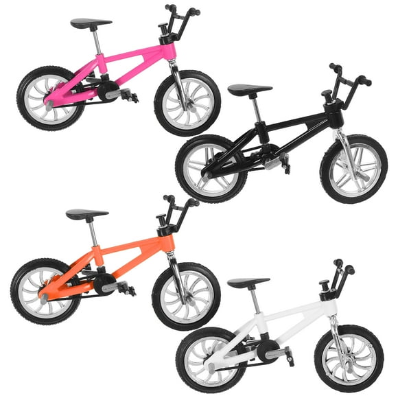 4 Pcs Modèle de Bicyclette Vélo de Montagne Jouet Jouet de Course Simulation Mini Modèles de Vélo Vélo de Montagne pour Doigts