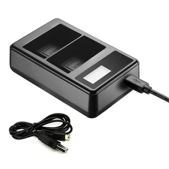 Rechargeable Battery & Charger Set for Nikon DSLRs Extra Power for More Shooting Sessions