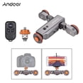 thumbnail image 3 of Andoer L4 PRO Dolly de Video Motorizado para Cámara con Indicador de Escala, Deslizador de Pista Eléctrico, Control Remoto Inalámbrico/Batería Recargable de 1800mAh, Deslizador Mini Ajustable de 3, 3 of 6