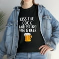 thumbnail image 2 of Kiss The Cook Bring Him A Beer Funny Beer Tshirt, 2 of 2