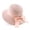 Pink(Pink Band), variant on Holzlrgus Women,Little Girls Straw Sun Hat Summer Beach Cap Foldable Visor Floppy Hats Wide Brim with Bowknot