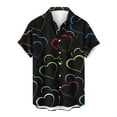 thumbnail image 2 of Homenesgenics Mens T-Shirts V Neck Men's New Trendy Printed Pocket Shirt Casual Loose Printed Pocket Shirt Men Clothes, 2 of 5