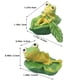 thumbnail image 2 of 2 mini ranas decorativas de resina para mesa, modelos de ranas, ranas pequeñas, manualidades, decoraciones, 2 of 8