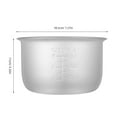 thumbnail image 2 of HIAKDOFT Black Alloy Inner Pot Rice Cooker Replacement Non Stick Cooking Pot, 2 of 6