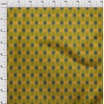 thumbnail image 4 of oneOone Rayon Olive Green Fabric Ikat Craft Projects Decor Fabric Printed By The Yard 56 Inch Wide, 4 of 4
