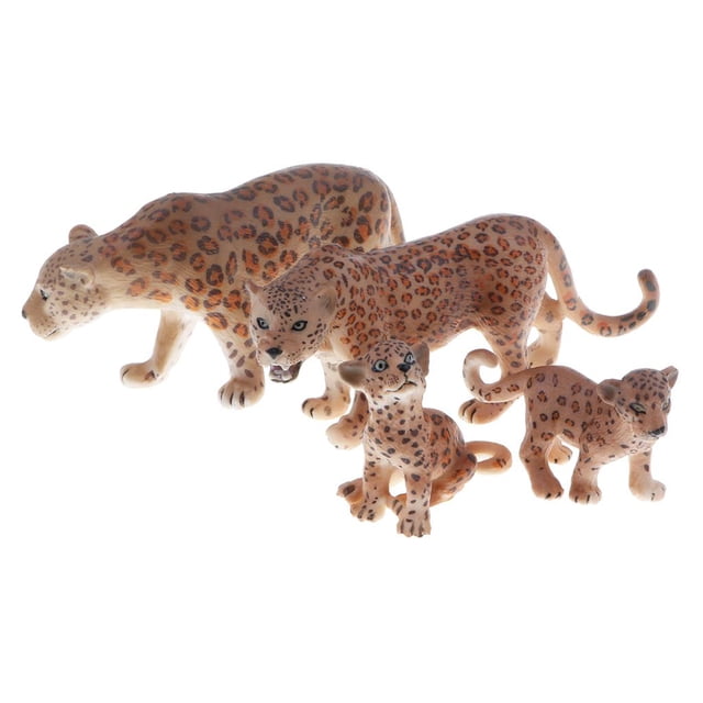 Figuras de Animales de Aprendizaje Hugo 4 Piezas de Plástico