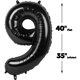 thumbnail image 3 of Globo número 29 negro 102 cm para fiesta de cumpleaños Upgesy, 3 of 6